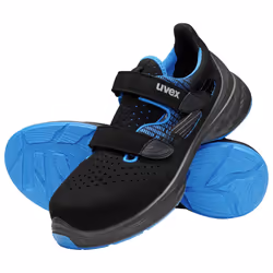 Uvex 1 G2 Sandale 68289 S1 SRC 12 Mâle Adulte Noir, Bleu