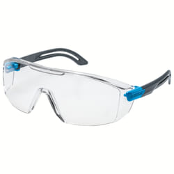 Uvex i-lite Lunettes de sécurité Plastique Bleu, Gris