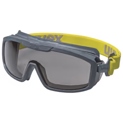 Uvex i-guard+, Lunettes de sécurité, unisexe, Gris, Jaune, Transparent, Polycarbonate (PC), Polycarbonate
