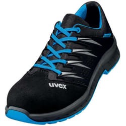 2 trend 6937343 Chaussures basses de sécurité S1P Pointure (eu): 43 bleu, noir 1 paire(s) W607132 - Uvex