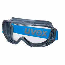 Uvex 9320415, Lunettes de sécurité, unisexe, EN 166, EN 170, Noir, Bleu, Transparent, Polycarbonate