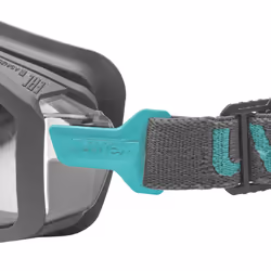 Uvex i-guard+ Lunettes de sécurité Polycarbonate (PC) Noir, Bleu