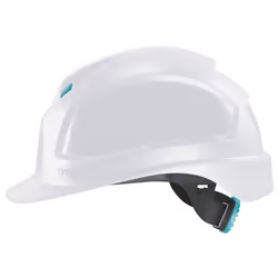 Uvex B-WR 9772, Polyéthylène haute densité (HDPE), Blanc, Unisexe, 52-61 cm, EN 397