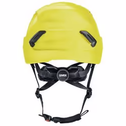 Uvex 9735130 Équipement de sécurité pour la tête ABS, Plastique, Textile Jaune