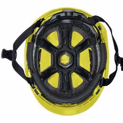 Uvex 9735130 Équipement de sécurité pour la tête ABS, Plastique, Textile Jaune