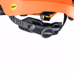 Uvex 9735231 Équipement de sécurité pour la tête Acrylonitrile-Butadiène-Styrène (ABS), Plastique, Textile Orange