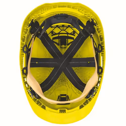 Uvex 9731130 Équipement de sécurité pour la tête Polyéthylène haute densité (HDPE), Plastique Jaune - Vue supplémentaire 8
