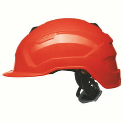 Uvex 9731330 Équipement de sécurité pour la tête Polyéthylène haute densité (HDPE), Plastique Rouge