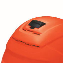 Uvex 9731330 Équipement de sécurité pour la tête Polyéthylène haute densité (HDPE), Plastique Rouge