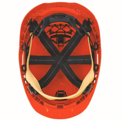 Uvex 9731330 Équipement de sécurité pour la tête Polyéthylène haute densité (HDPE), Plastique Rouge - Vue supplémentaire 8