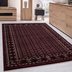 Tapis - MARRAKESH - 0351 - Rouge et Noir - 240x340 cm - Classique - Résistant