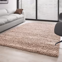 Tapis - BEIGE - Shaggy - 300x400 cm - 30 mm - Oekotex Standard 100