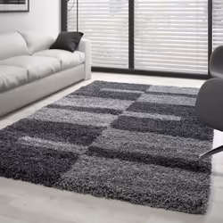Tapis - Ayyildiz - Gala Shaggy - Gris-Gris Clair - 120x170 cm - Pile Longue 30 mm