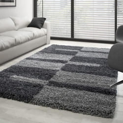 Tapis - Ayyildiz - Gala Shaggy - Gris-Gris Clair - 120x170 cm - Pile Longue 30 mm