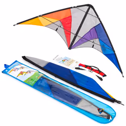 Invento Quickstep II Rainbow Cerf-volant double ligne (cascade)