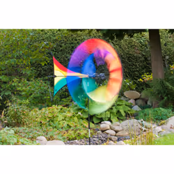 HQ Kites & Designs USA Windmill Illusion Rainbow