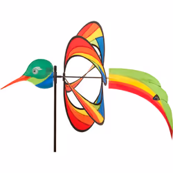 HQ Kites &amp; Designs USA Paradise Critter Hummingbird, Statue animal de jardin, 1 pièce(s), Multicolore, 420 mm, 1000 mm