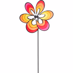 Invento 10084070, Moulin à vent unique, Multicolore, Fleur