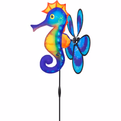 Invento Spin Critter Seahorse, Moulin à vent unique, Multicolore, Hippocampe