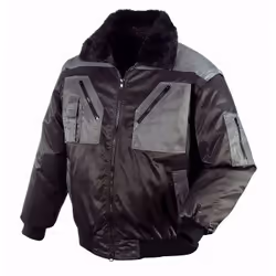 BIG Arbeitsschutz Piloten-Jacke OSLO, Veste, unisexe, Gris, XXL, Chine, CE