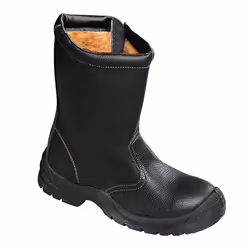 BIG Arbeitsschutz teXXor 6340 Zipper, Unisexe, Adulte, Bottes de sécurité, Noir, Vert, Fermeture à glissière, PSA-Kategorie:  ...