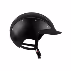 Casque d'équitation en cuir sur le côté et en daim au centre Casco Master 6