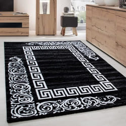 Tapis - Miami - 6620 - Moderne - Noir-Blanc - 160x230 cm - 12 mm dépaisseur