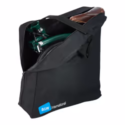 B&W Foldon bag, Sac de transport pour bicyclette, Noir