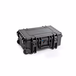 B&W 6600 Interface audio Valise sur roulette Polypropylène (PP), Caoutchouc Noir