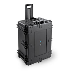 B&W 7800 étui pour équipements Valise sur roulette Noir