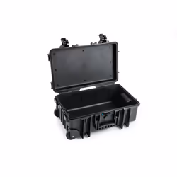 B&W 6600 Interface audio Valise sur roulette Polypropylène (PP), Caoutchouc Noir