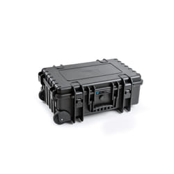 B&W 6600 Interface audio Valise sur roulette Polypropylène (PP), Caoutchouc Noir