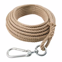 tournée en 4 brins · avec boucle · avec mousqueton de pompier et tourbillon accrochés Hauteur 140,000 Largeur 400,000 Longueu ...