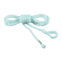 Corde d'échafaudage longueur 3,0 m, d. 9 mm polypropylène blanc