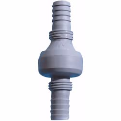 Clapet anti-retour montage In Line Compatibilité : Pour tuyau souple 10 mm Compatibilité : Pour tuyau souple 10 mm