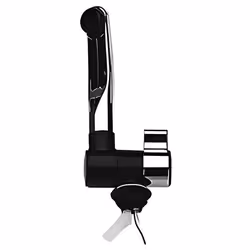 Robinet - Comet - 300/562-1 - Noir - Chromé - Pour caravane ou camping-car