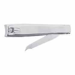 Yes 96650, Coupe-ongles de pédicure, Acier inoxydable, Courbé, Acier inoxydable, Acier inoxydable