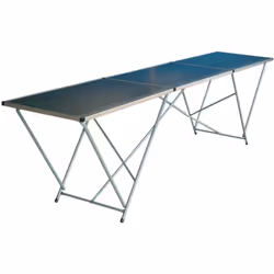 Description générale Cette table pliante est idéale pour les travaux de précision grâce à son échelle de mesure intégrée. Fac ...