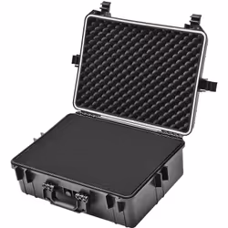 Cette valise vous offre la possibilité de transporter en toute sécurité ce qui vous est cher. Pour tous genres d'appareils te ...