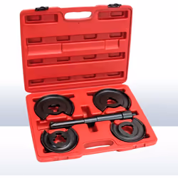 Convient pour les modèles Mercedes suivants 123, 124, 126, 140, 201, 202, 210 Tendeur téléscopique 2 paires de plaques à ress ...