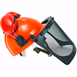 Casque forestier pour une protection maximale - la légèreté en plus - Protection Normes CE EN 397 - EN 352-3 - EG 1731 Taille ...