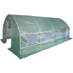 Tunnel de jardin à effet de serre pour une pousse en toute sécurité de vos plants - Toile spécialement conçue pour répartir l ...
