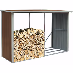 Description générale Ce abri permet de sécher votre bois et de garder vos bûches au sec. Grâce à son design agréable, il s'in ...