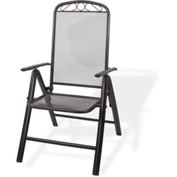 Dema - Chaise de jardin en métal maillé avec dossier inclinable 'Chicago'