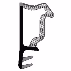 D 3630 ceinture • Hauteur du joint: 12 mm • Air d'arrêt: 6,5 mm • Dimensions de rainure: 3 mm • La profondeur de la rainure:  ...