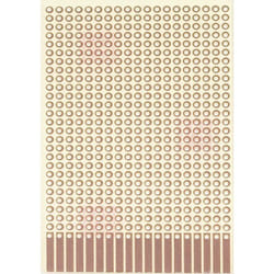 Rademacher - Platine d'expérimentation WR-Typ 907-1 vk C-907-1-EP Epoxy (l x l) 80 mm x 50 mm 35 µm Pas 2.54 mm 1 pc(s) S54508