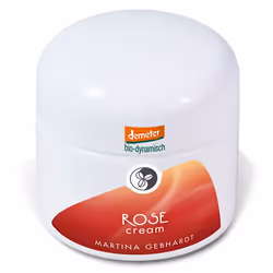 Martina Gebhardt Rose Cream, Crème de jour, Femmes, Peau sèche, Peau sensible, Visage, Anti-rides, Calmant, Hydratant, Protec ...