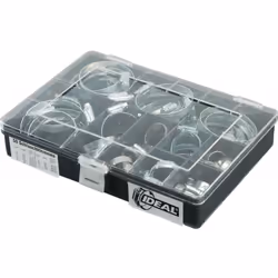 Gamme de tuyaux flexibles IDEAL Matériau W1 contenu: 50 pièces de poignets IDEAL pour tuyau a4 3017 10 pièces, type 020, rall ...