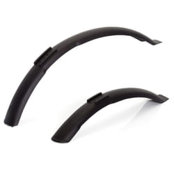 Garde boue XLC - Noir - Avant + Arrière - Taille roue 20 - Pour Vélo Loisir