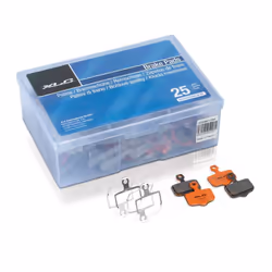 Boîte pour atelier de 25 paires de plaquette de frein vélo XLC BP-O21 XX (x25)